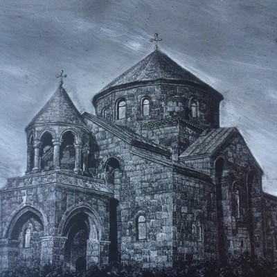 kendall king, scratchboard, portrait, other, building, yeghipatrush